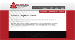 Desktop Screenshot of eltingonlineauctions.com